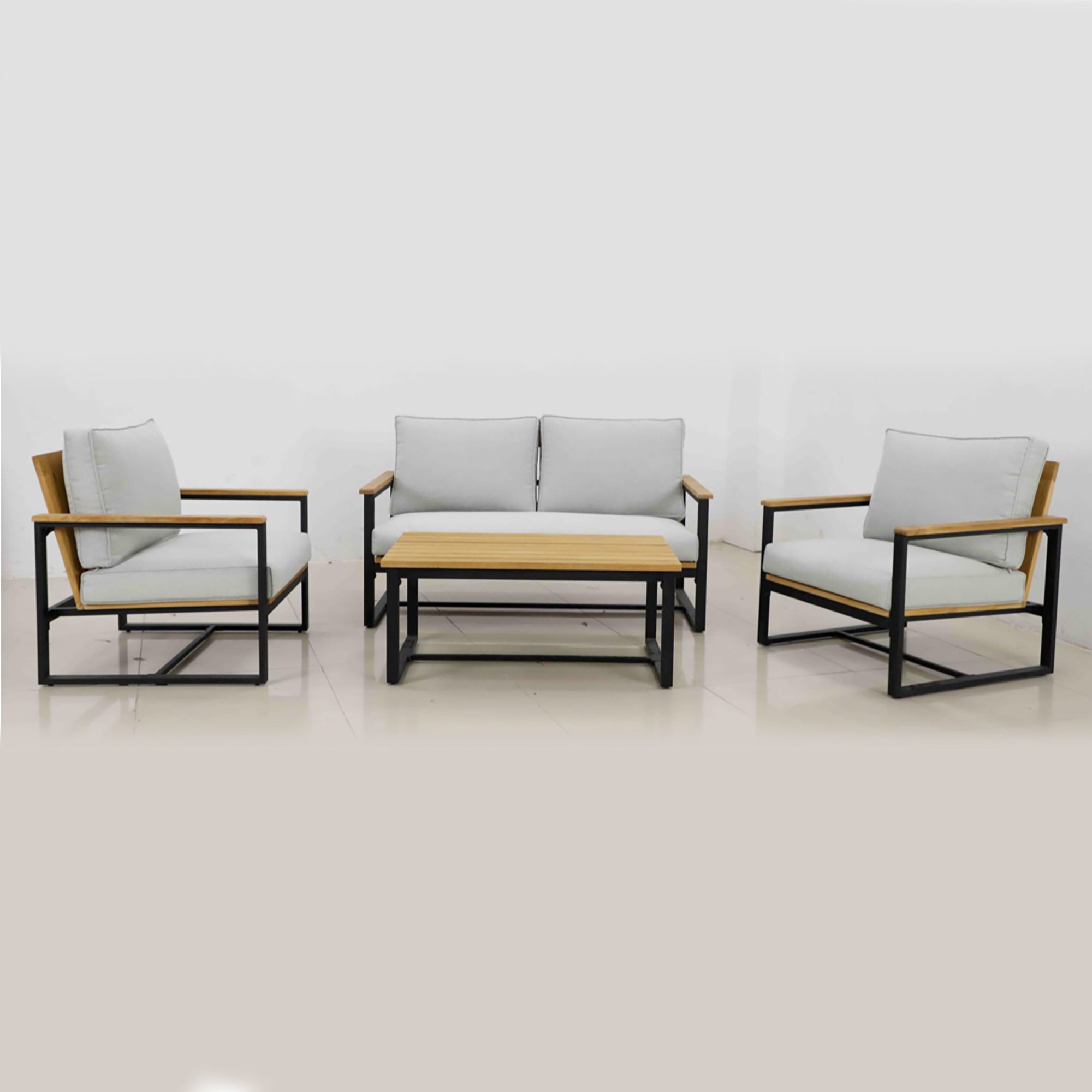 Hampton bay west park black aluminum hot sale